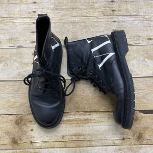 Valentino combat boots